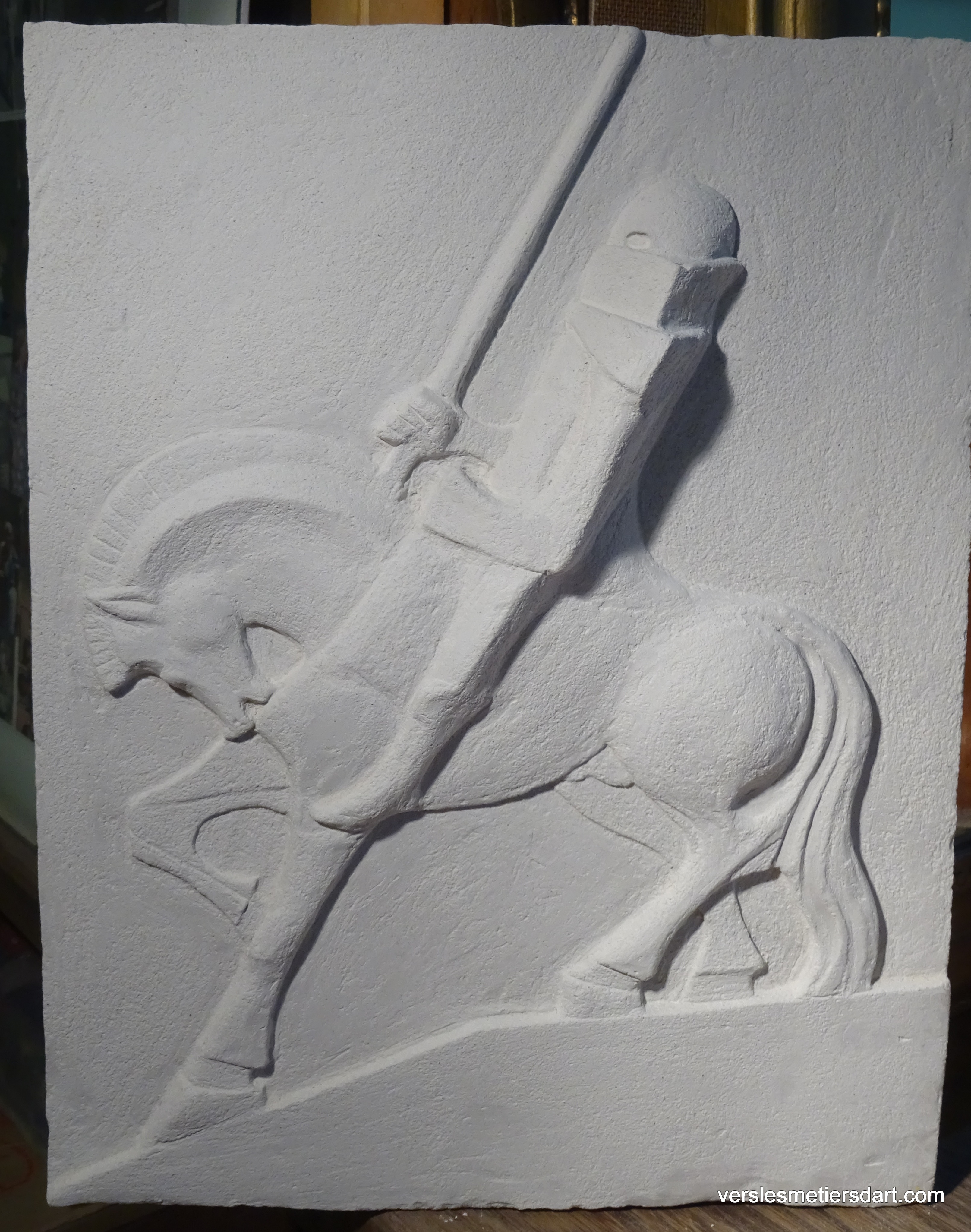 Bas relief Don Quichotte
